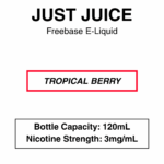 Just Juice - Freebase- 70/30 - 120ml - 3mg - Image 21