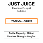 Just Juice - Freebase- 70/30 - 120ml - 3mg - Image 23