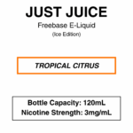 Just Juice - Freebase- 70/30 - 120ml - 3mg - Image 25