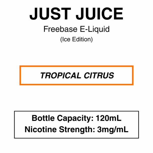 Just Juice - Freebase- 70/30 - 120ml - 3mg - Image 25