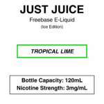 Just Juice - Freebase- 70/30 - 120ml - 3mg - Image 27