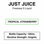 Just Juice - Freebase- 70/30 - 120ml - 3mg - Image 29