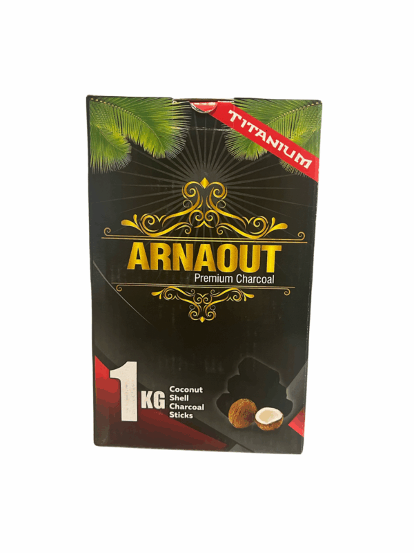 Arnaout - Natural Cocunt Charcoal - 1Kg - Image 1