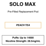 Solo Max - Replacement Pod - 28.5mg/ml Nicotine - 16000 Puffs - Image 19
