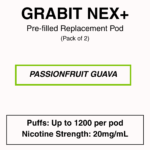 Grabit - Nex+ - Prefilled Replacement Pod - 20mg/mL Nicotine - Image 5