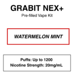 Grabit - Nex+ - Prefilled Vape Kit - 20mg/mL Nicotine - Image 22