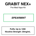 Grabit - Nex+ - Prefilled Vape Kit - 20mg/mL Nicotine - Image 23