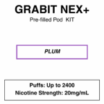 Grabit - Nex+ - Prefilled Vape Kit - 20mg/mL Nicotine - Image 10
