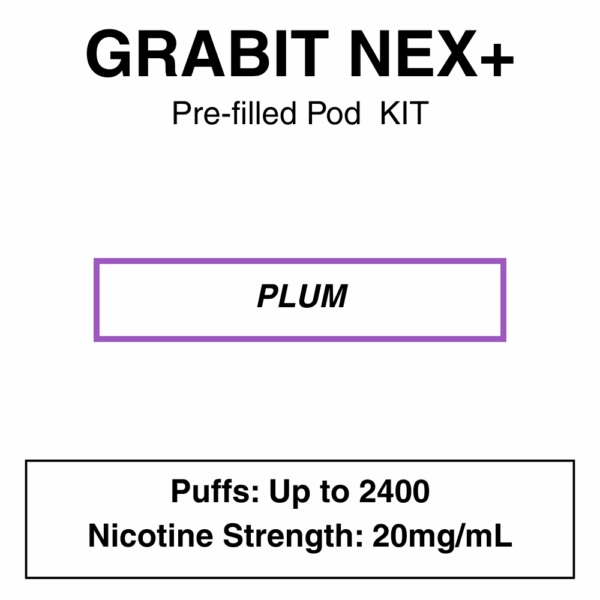 Grabit - Nex+ - Prefilled Vape Kit - 20mg/mL Nicotine - Image 10