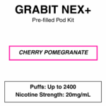 Grabit - Nex+ - Prefilled Vape Kit - 20mg/mL Nicotine - Image 4
