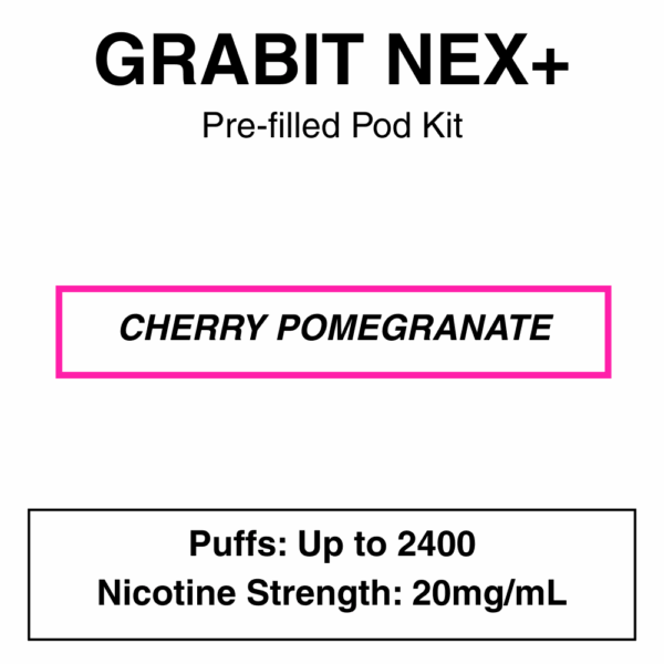 Grabit - Nex+ - Prefilled Vape Kit - 20mg/mL Nicotine - Image 4