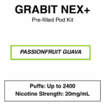 Grabit - Nex+ - Prefilled Vape Kit - 20mg/mL Nicotine - Image 7