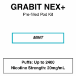 Grabit - Nex+ - Prefilled Vape Kit - 20mg/mL Nicotine - Image 6