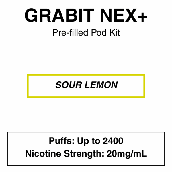 Grabit - Nex+ - Prefilled Vape Kit - 20mg/mL Nicotine - Image 13