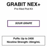 Grabit - Nex+ - Prefilled Vape Kit - 20mg/mL Nicotine - Image 12