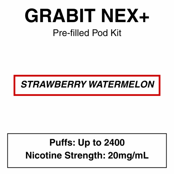 Grabit - Nex+ - Prefilled Vape Kit - 20mg/mL Nicotine - Image 15