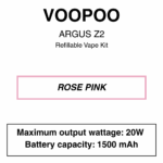 Voopoo - Argus Z2 - Refillable Starter Kit - Image 5