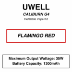 Uwell - Caliburn G4 - Refillable Vape Kit - Image 7