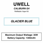 Uwell - Caliburn G4 - Refillable Vape Kit - Image 6