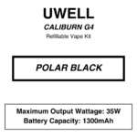 Uwell - Caliburn G4 - Refillable Vape Kit - Image 5