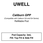 Uwell - Caliburn GPP Refillable Cartridge (Compatible with Caliburn G3 and G4 Series)