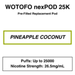 Wotofo - Nexpod 25K - Prefilled Replacement Pod - Image 22