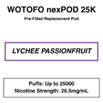 Wotofo - Nexpod 25K - Prefilled Replacement Pod - Image 25