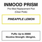 Inmood - Prism 20K - Prefilled Replacement Pods (Clear Pods) - 20000 Puffs - Image 8