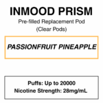 Inmood - Prism 20K - Prefilled Replacement Pods (Clear Pods) - 20000 Puffs - Image 5