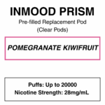 Inmood - Prism 20K - Prefilled Replacement Pods (Clear Pods) - 20000 Puffs - Image 4
