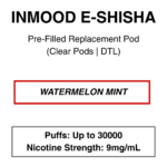 Inmood E-Shisha - Prefilled Replacement Pod - 30000 Puffs - Image 9