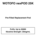 Wotofo - Nexpod 25K - Prefilled Replacement Pod