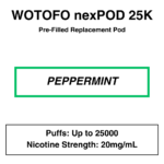 Wotofo - Nexpod 25K - Prefilled Replacement Pod - Image 11