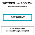Wotofo - Nexpod 25K - Prefilled Replacement Pod - Image 8