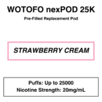 Wotofo - Nexpod 25K - Prefilled Replacement Pod - Image 7