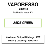 Vaporesso - XROS 5 - Refillable Vape Kit - Image 2