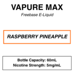Vapure Max - Freebase E-Liquid - 60mL - Image 5