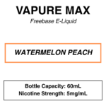 Vapure Max - Freebase E-Liquid - 60mL - Image 3