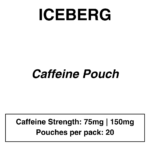 ICEBERG - Caffeine Pouches - 75/150mg - 20 Pouches Pack