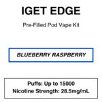 IGET - Edge Closed Pod Vape - Replacement Kits - 15000 Puffs - 28.5mg/ml Nicotine - Image 5