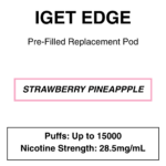 IGET - Edge Closed Pod Vape - Replacement Pods - 15000 Puffs - 28.5mg/ml Nicotine - Image 9