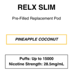 RELX - Slim Prefilled Replacement Pod - 28.5mg/ml - 15000 Puffs - Image 15