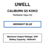 UWELL - Caliburn G5 KOKO - Refillable Vape Kit - Image 6