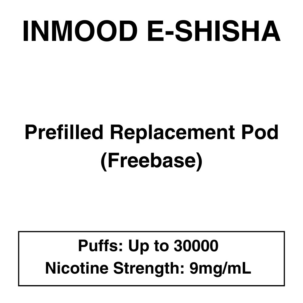 1-26.png Inmood E-Shisha - Prefilled Replacement Pod - 30000 Puffs - Image 1